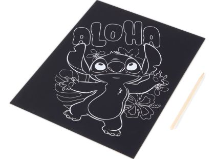 Vyškrabávací obrázky Stitch 2ks