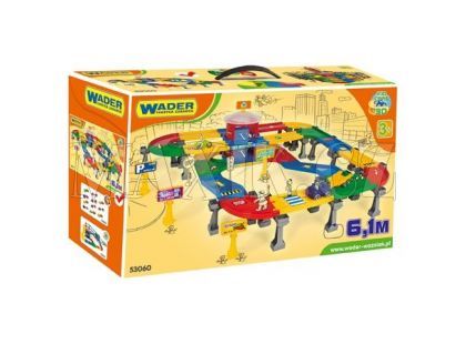 Wader Kid Cars 3D Kaskáda s parkováním 6,1m