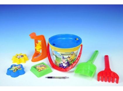 Wader Set na písek velký 8ks žlutý kyblík kouzelní