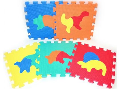 Wiky Pěnové puzzle Dinosauři 10ks Wiky Pěnové puzzle Dinosauři 10ks