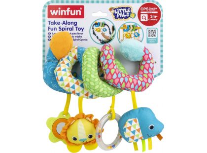 Winfun Senzorické chrastítko spirála