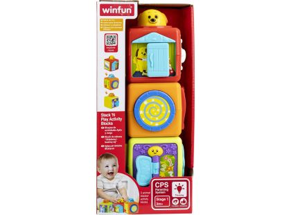 Winfun Skládací aktivity kostky