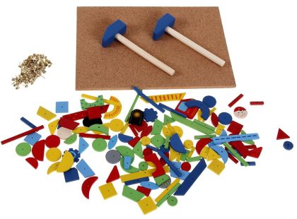 Woody Deska s přibíjecími tvary Auta - Poškozený obal