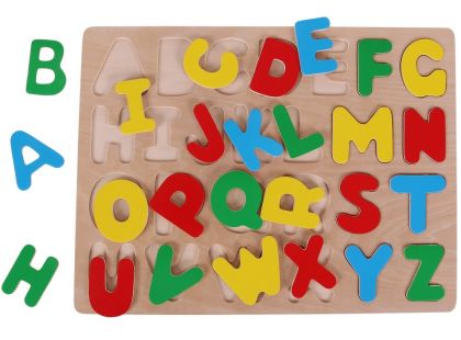Woody Puzzle dřevěné Abeceda 26 dílků