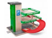 Woody Garáž s výtahem a příslušenstvím - dřevo, plast - Poškozený obal