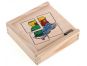 Woody Puzzle mini Mašinka v dřevěné krabičce 16 dílků 2