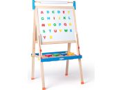 Woody Tabule ABC s písmeny s rolí papíru a kelímky - Poškozený obal