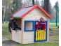 Woody Zahradní domeček dřevěný s barevným lemováním 3