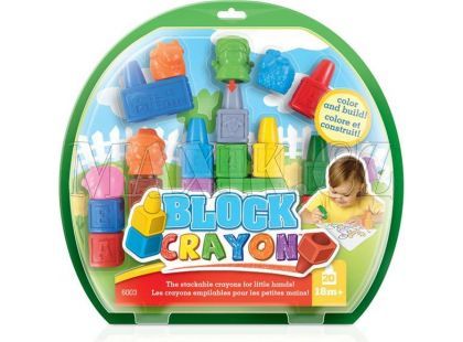 Wooky Block Crayon Farma pastelky 20ks
