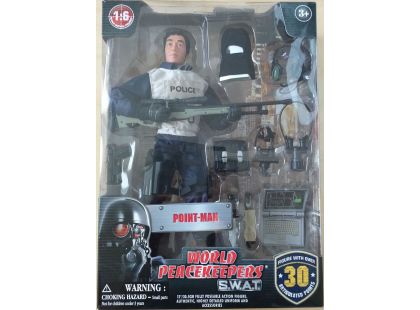 World Peacekeepers S.W.A.T. figurka 30,5cm Point-Man 3