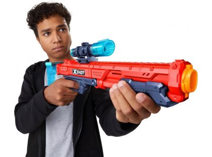 X-Shot Excel Hawk Eye s hledáčkem a náboji