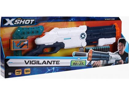 X-Shot Excel Vigilante 24 nábojů Bílo-modrá