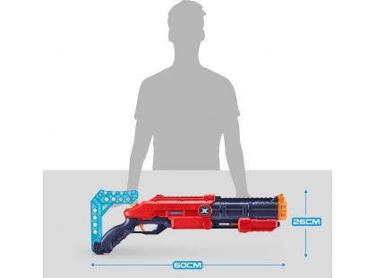 X-Shot Excel Vigilante 24 nábojů Červeno-černá
