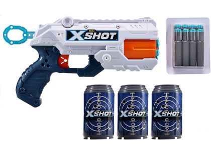 X-Shot Flex 3 plechovnky a 8 nábojů