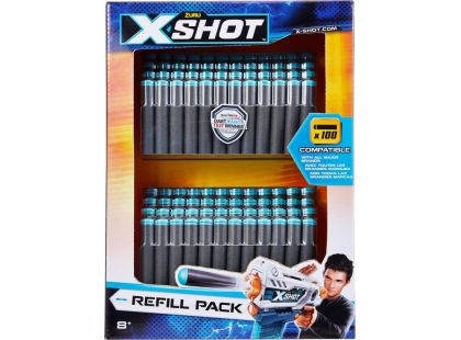 X-Shot náhradní náboje tmavé 100 ks