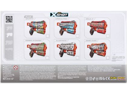 X-SHOT Skins Flux 8 nábojů Illustrate