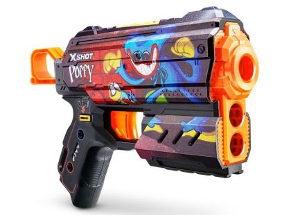 X-SHOT Skins Flux Poppy Playtime Poppy red