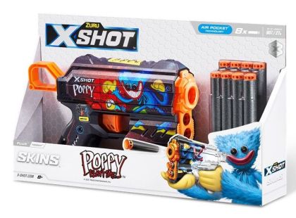 X-SHOT Skins Flux Poppy Playtime Poppy red