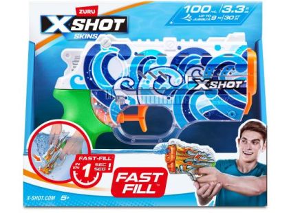 X-SHOT Vodní pistole Nano Fast fill Skins