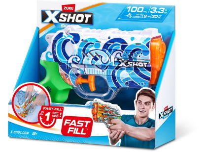 X-SHOT Vodní pistole Nano Fast fill Skins
