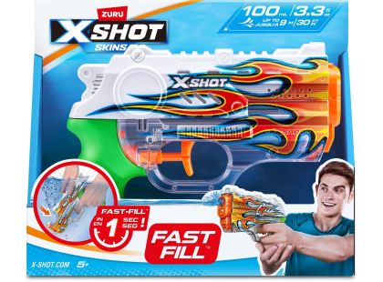 X-SHOT Vodní pistole Nano Fast fill Skins