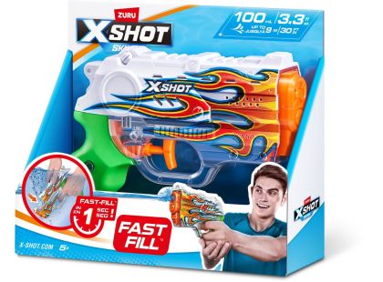 X-SHOT Vodní pistole Nano Fast fill Skins