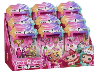 Yummiland Malá panenka se změnou barvy a leskem na rty