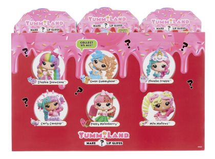 Yummiland Malá panenka se změnou barvy a leskem na rty