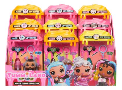 Yummiland Rošťácká panenka s leskem na rty, 6 druhů