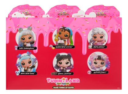 Yummiland Rošťácká panenka s leskem na rty, 6 druhů