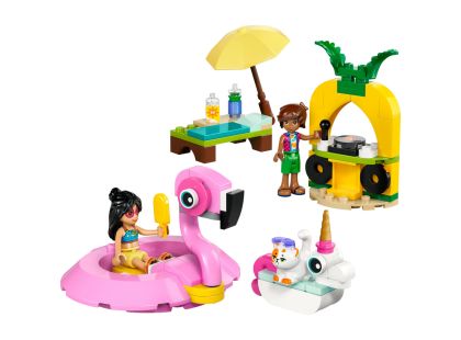 LEGO® Friends 42658 Zábava u bazénu s jednorožcem a plameňákem