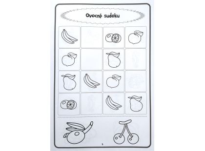 Zábavná cvičebnice - PŘEDŠKOLÁCI, TRÉNOVÁNÍ PAMĚTI