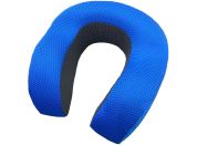 Záhlavník s paměťovou pěnou - modrý