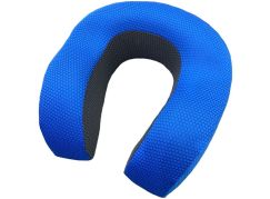 Záhlavník s paměťovou pěnou - modrý