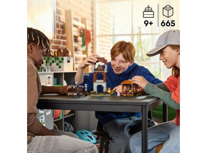 LEGO® Minecraft® 21278 Základna plenitelů a Ničitel