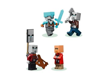 LEGO® Minecraft® 21278 Základna plenitelů a Ničitel