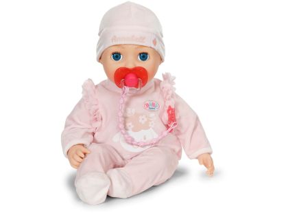 Zapf BABY born Dudlík se sponkou červený