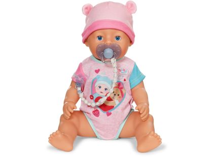 Zapf BABY born Dudlík se sponkou modrý