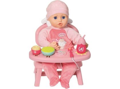 Zapf Creation Baby Annabell Jídelní židlička se zvuky - Poškozený obal