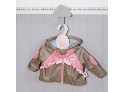 Zapf Creation Baby Annabell Oblečení s bundou 43 cm hnědo-růžová bunda s kapucí