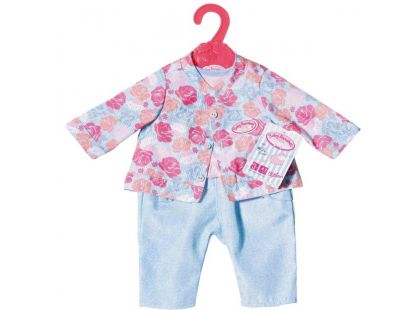 Zapf Creation Baby Annabell Oblečení s bundou 43 cm květinová bunda bez kapuci