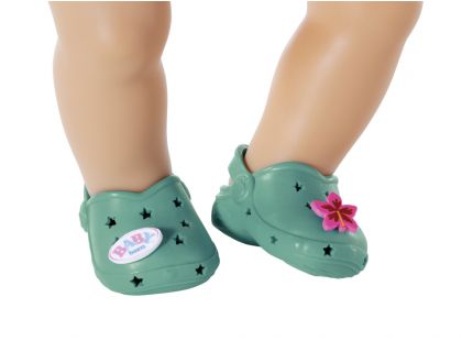 Zapf Creation BABY born Gumové sandálky zelené
