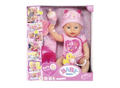 Zapf Creation Baby Born Soft Touch holčička 43 cm
