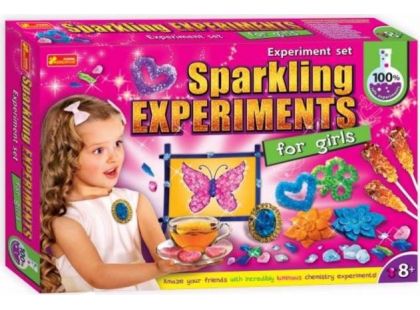 Zářivé experimenty pro dívky