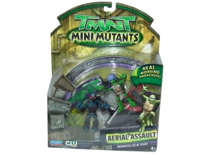 Želvy Ninja TMNT mini mutants sada s padákem a figurkou