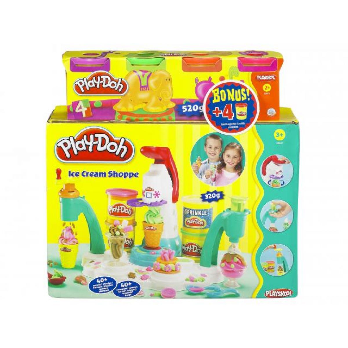 Zmrzlinový set + 4 kelímky zdarma Play-Doh 20627