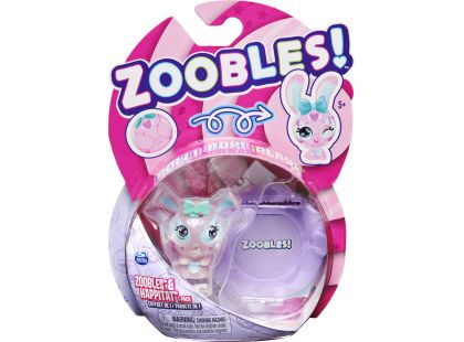 Zoobles zvířátka Hoppy Heartz Bunny