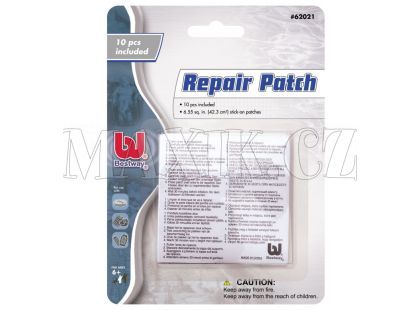 Záplaty na nafukovačky samolepící, 10ks