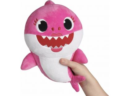 Zuru Baby Shark Plyšový Hraje a zpívá růžový