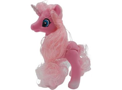 Zuru Jednorožec Sparkle Girlz střední růžový s růžovou hřívou